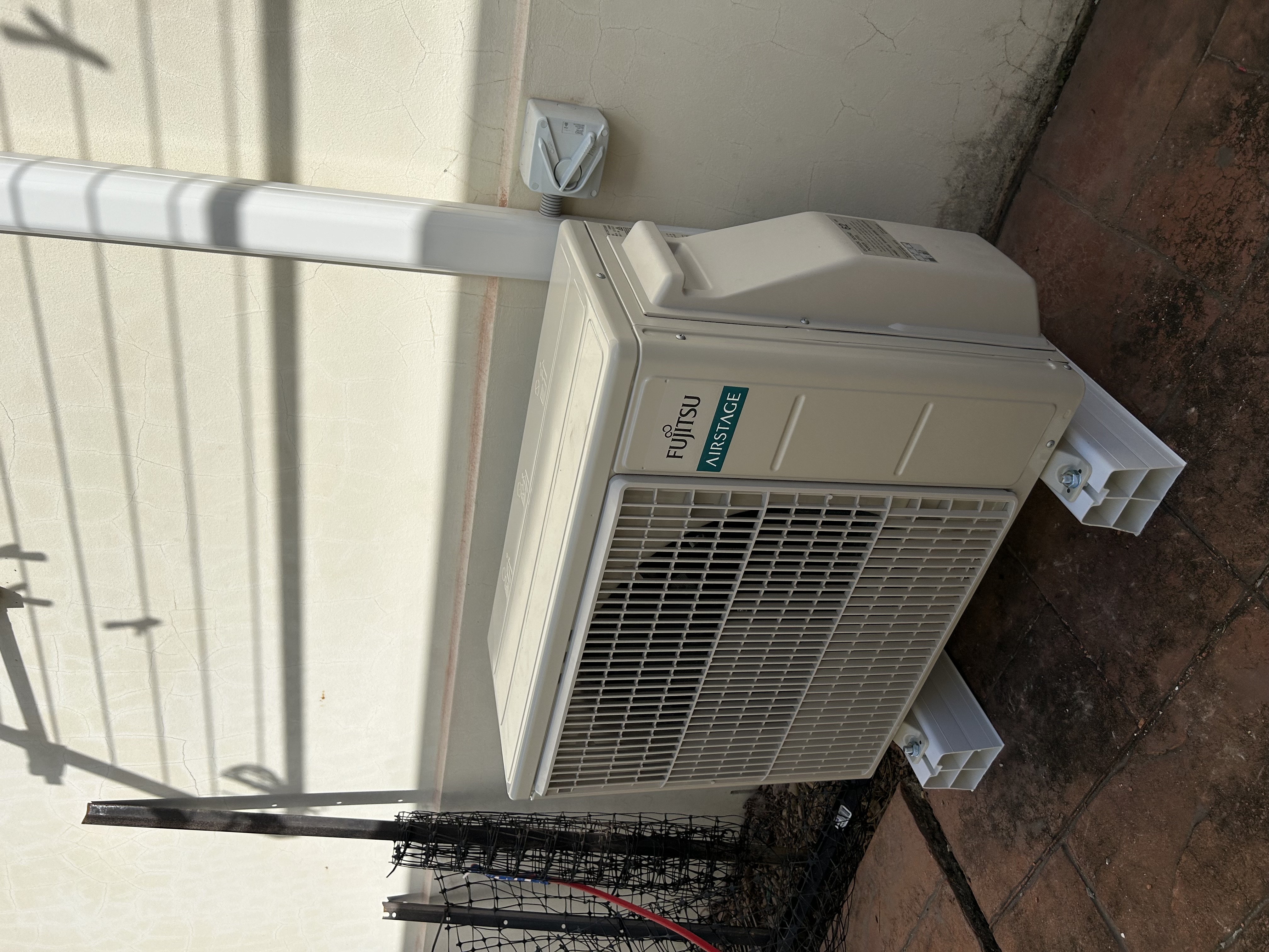 Fujitsu outdoor unit installed by Home Comfort Air in Arundel