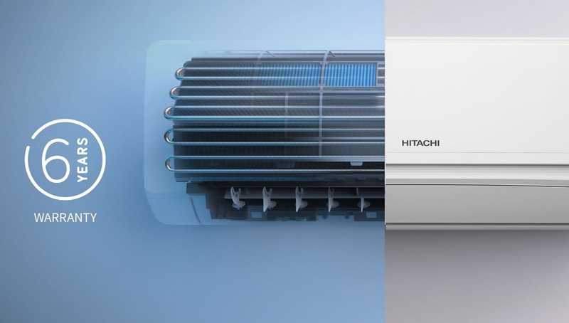 hitachi split system air conditioner indoor unit
